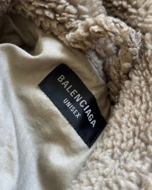 Balenciaga FW22 Oversized Fleece Jacket