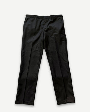 Prada AW09 Black Wool Silk Blend Pants