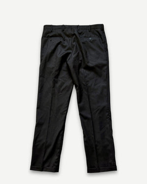 Prada AW09 Black Wool Silk Blend Pants