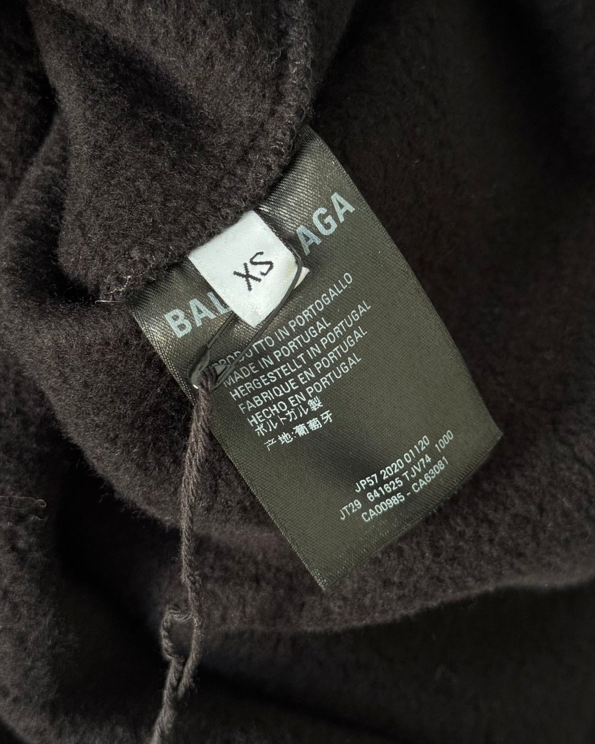 Balenciaga FW20 Oversized Mockneck Sweater