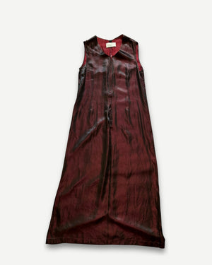 Maison Martin Margiela 1995 Blood Red Reconstructed Dress