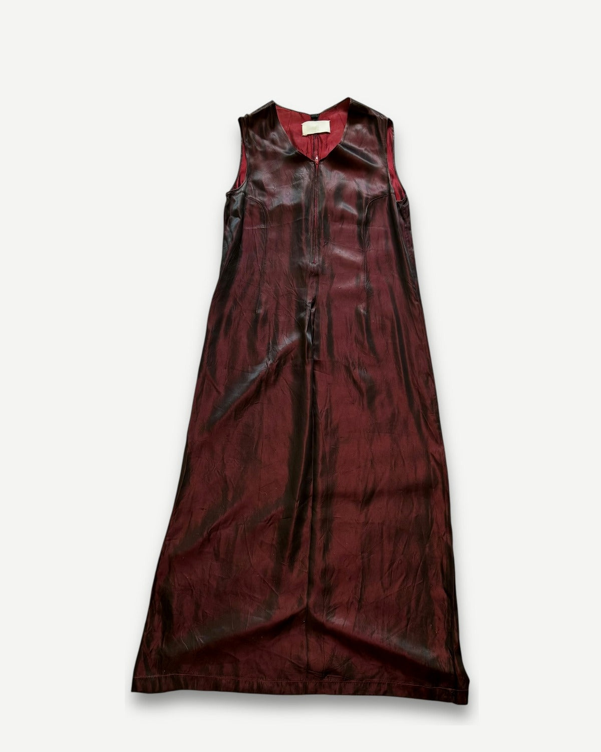 Maison Martin Margiela 1995 Blood Red Reconstructed Dress