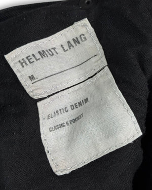 Helmut Lang SS04 Black Bondage Cargo Denim