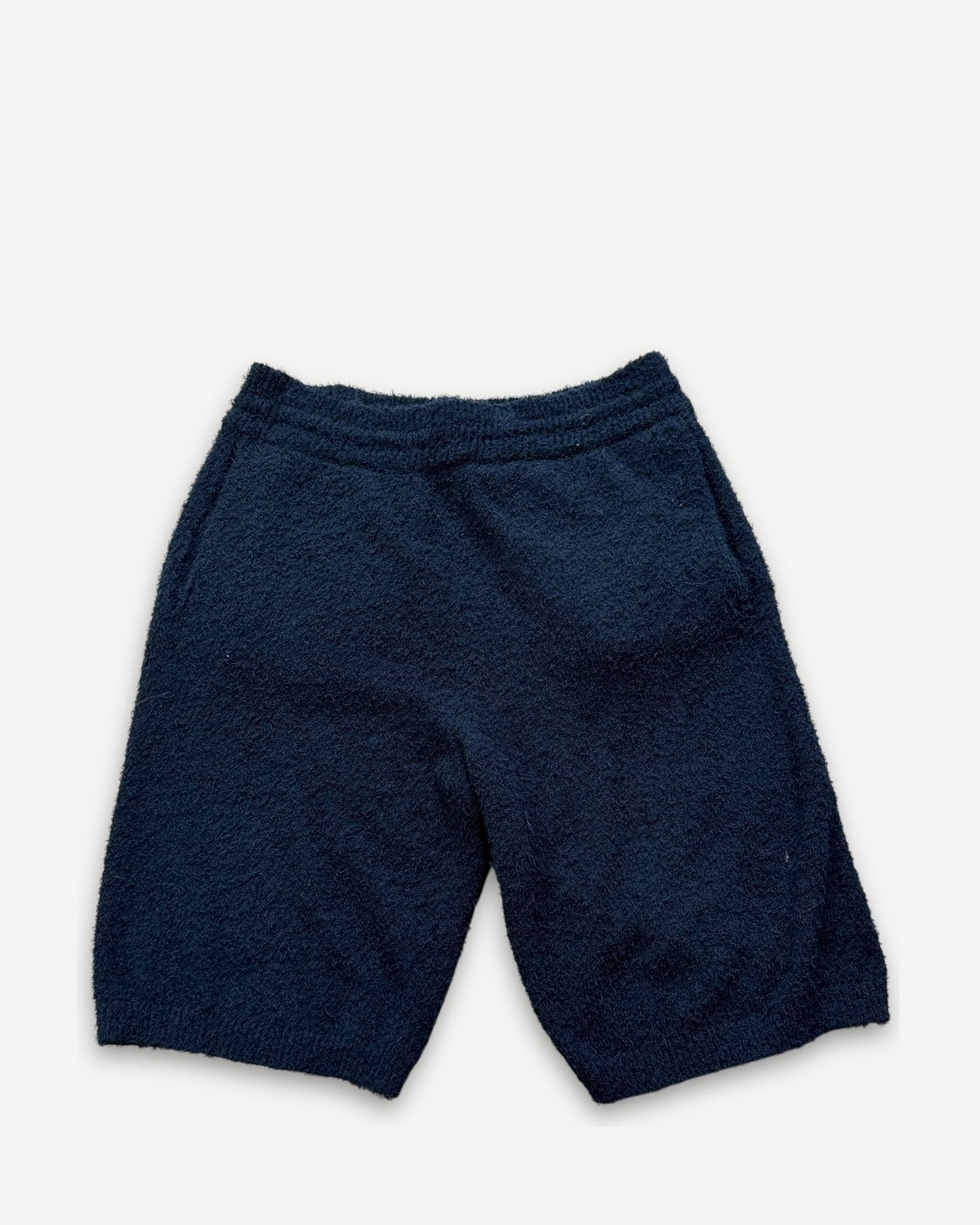 Maison Martin Margiela SS15 Navy Boucle Shorts