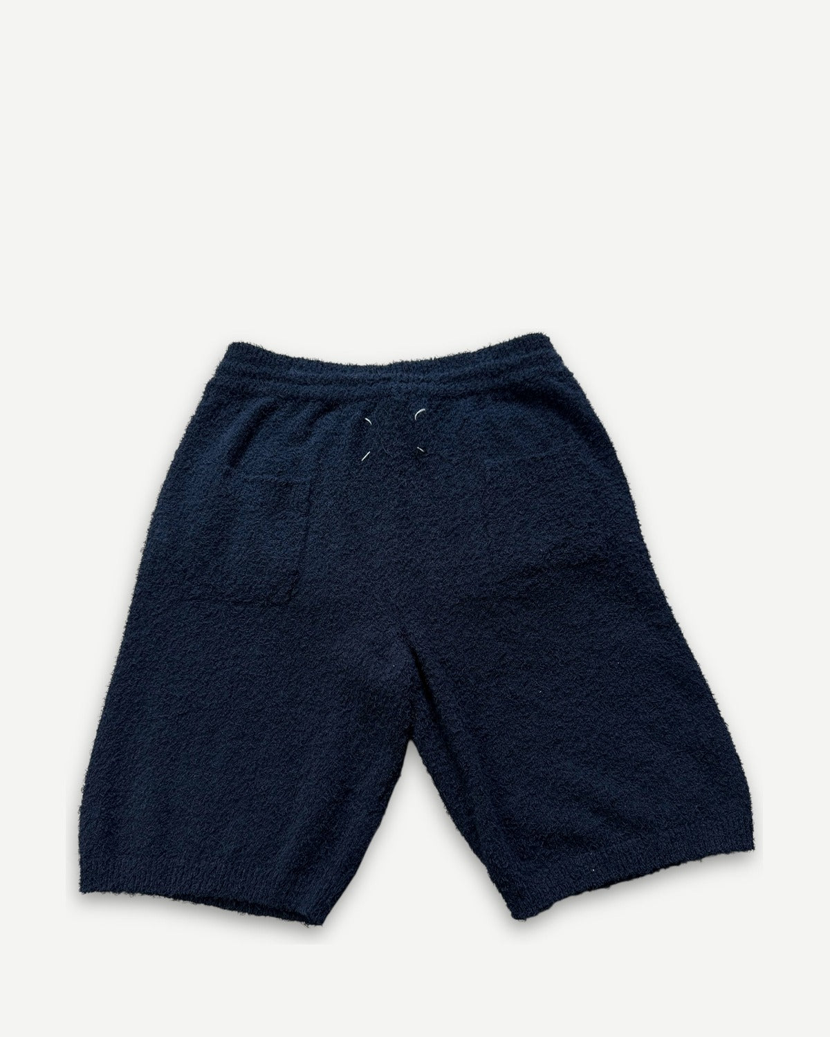 Maison Martin Margiela SS15 Navy Boucle Shorts