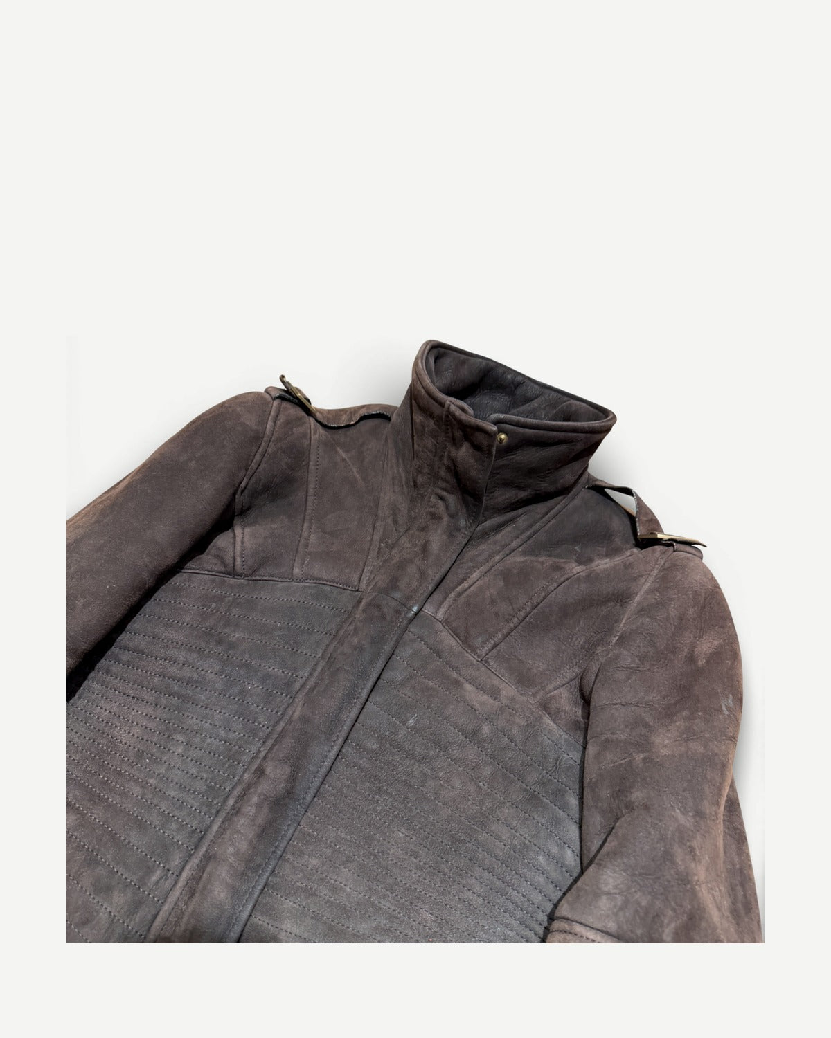 Gucci FW03 by Tom Ford Embroidered Shearling Coat