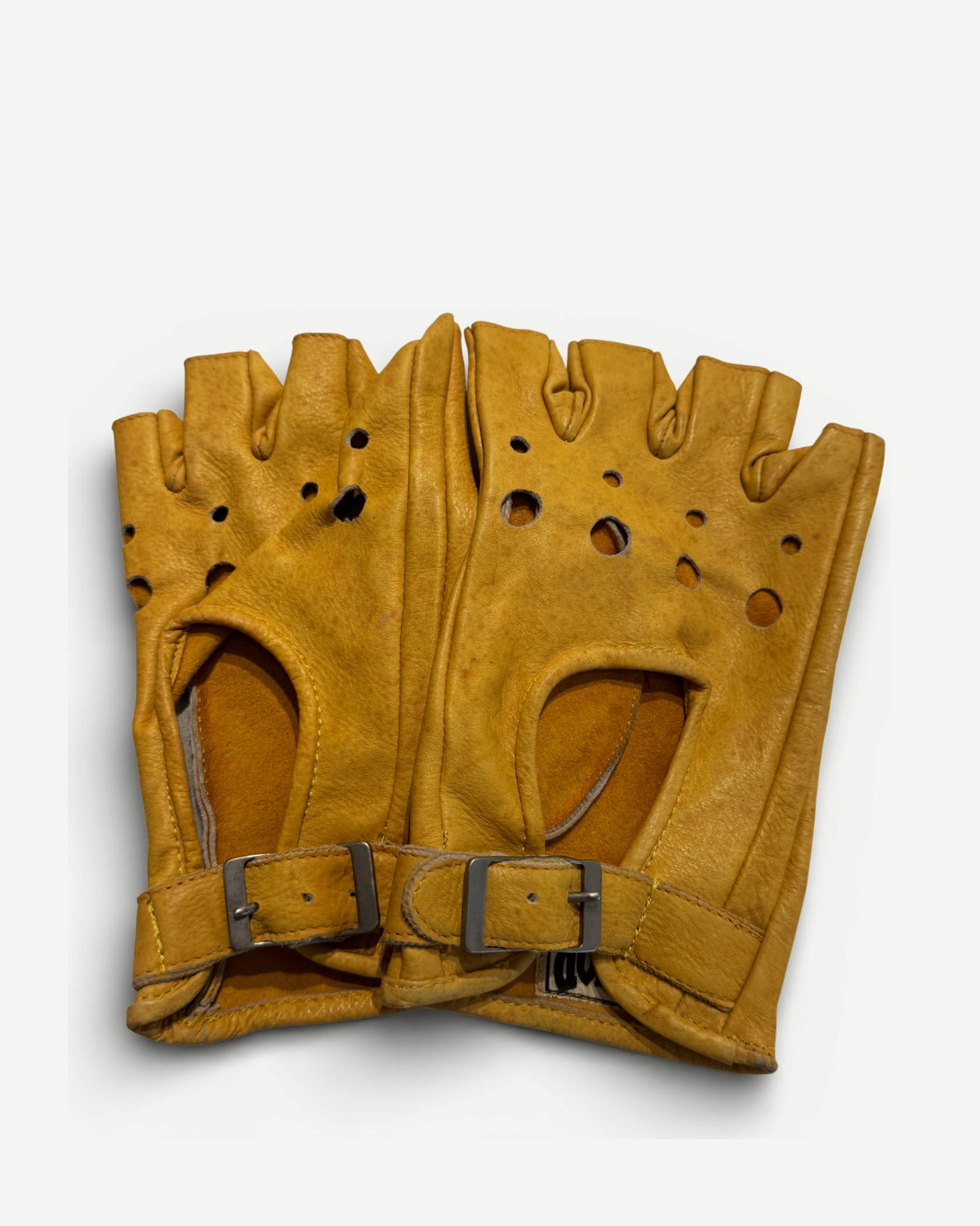 Jean Paul Gaultier 90s Junior Racing Leather Gloves