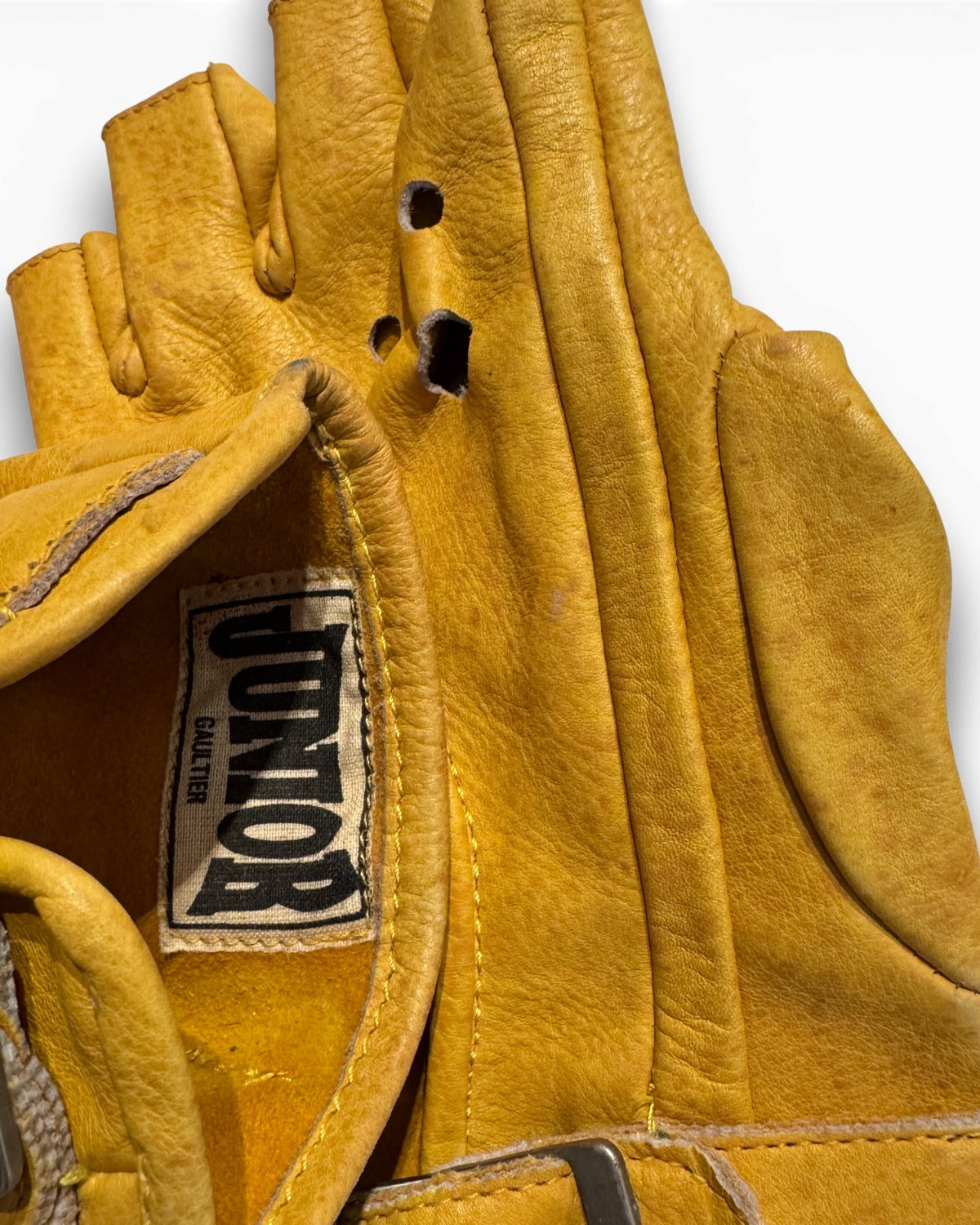 Jean Paul Gaultier 90s Junior Racing Leather Gloves