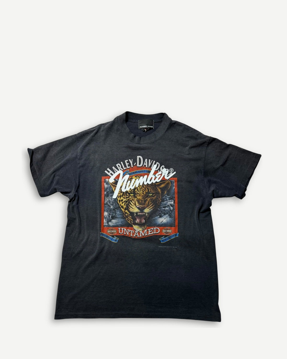 Number (N)ine Harley Davidson Repurposed Vintage Shirt