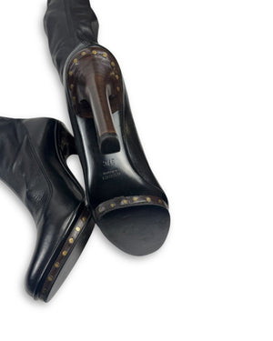 Gucci by Tom Ford 1995 Overknee Leather Boots