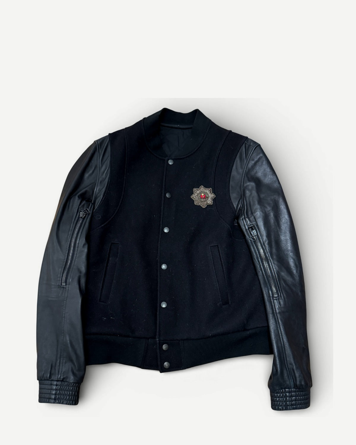 Balmain SS10 by Christophe Decarnin Embellished Teddy Jacket
