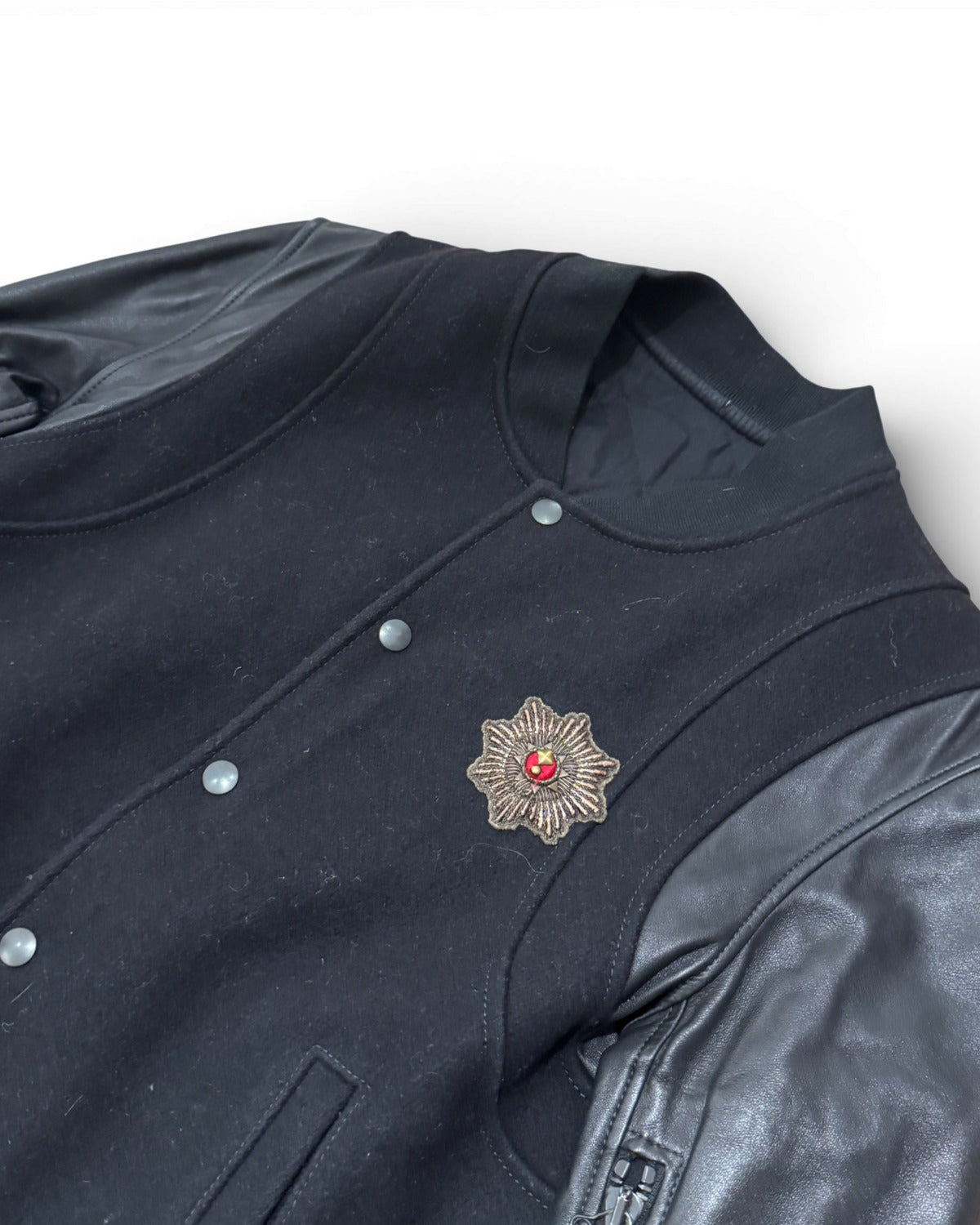 Balmain SS10 by Christophe Decarnin Embellished Teddy Jacket