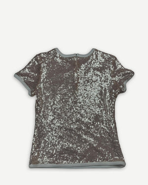 Chanel 2025 Sequined Club Logo Shirt Sample