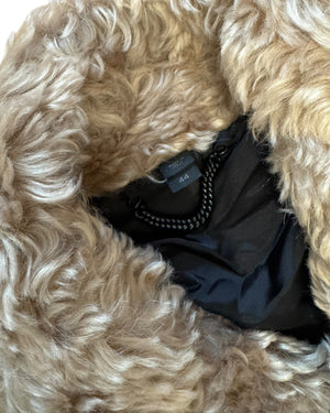 Burberry Prorsum SS14 mohair teddy coat