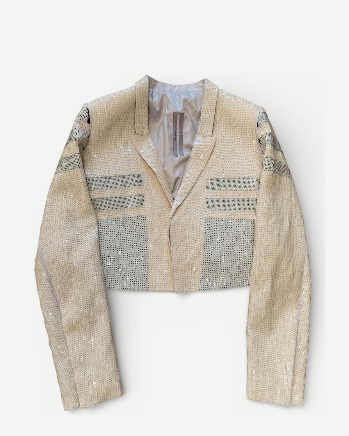 Rick Owens SS20 Tecuatl Sequin Jacket