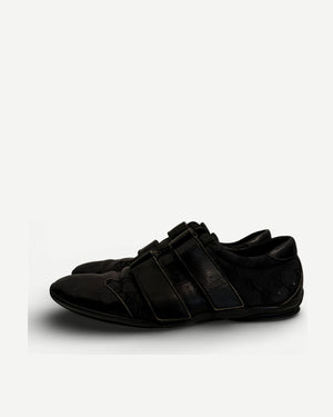 Gucci 2000s Monogram Strap Sneakers