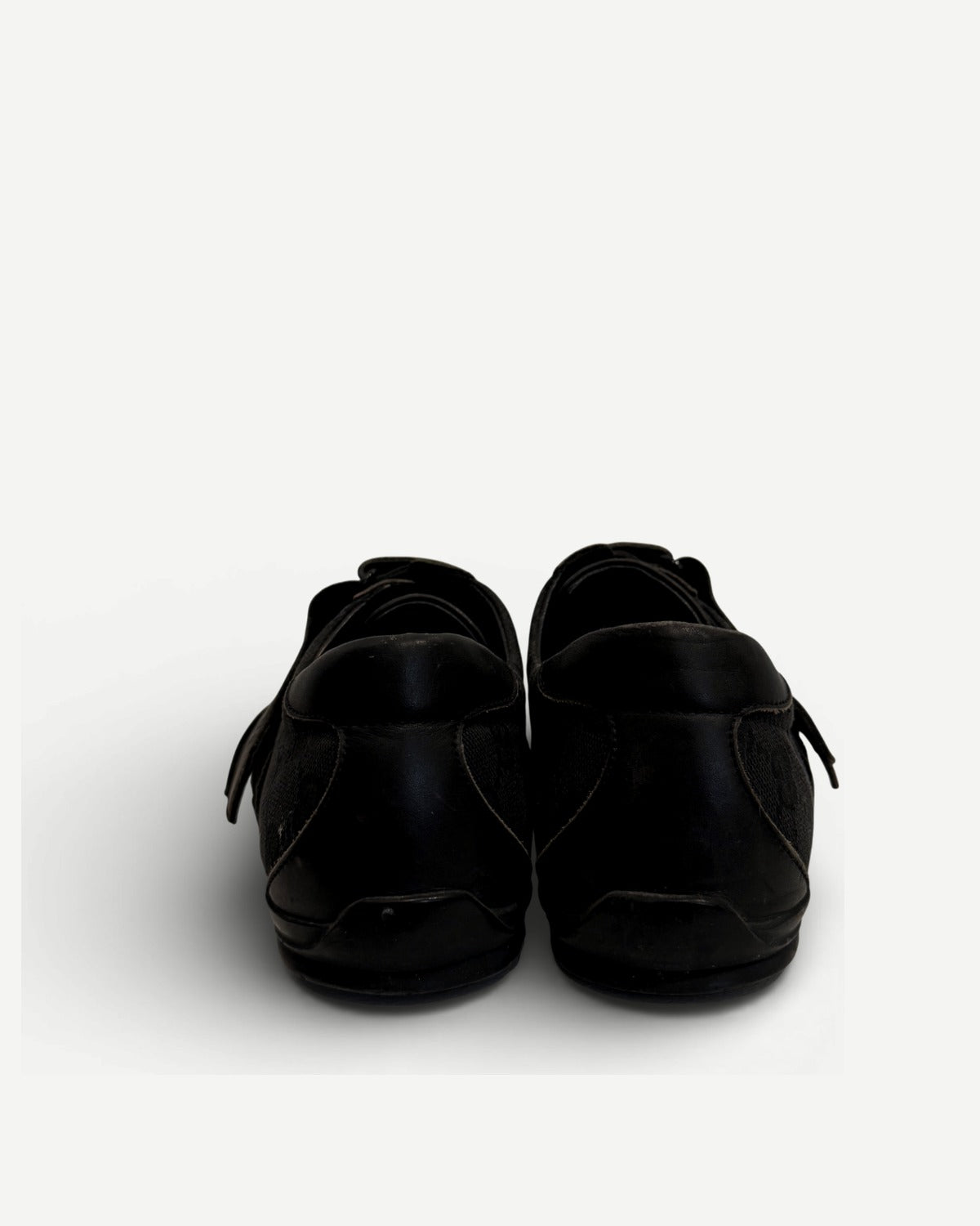 Gucci 2000s Monogram Strap Sneakers