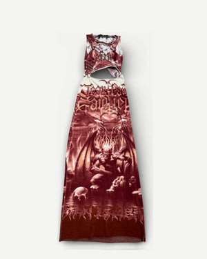 Jean Paul Gaultier SS01 Demon Cut Out Dress