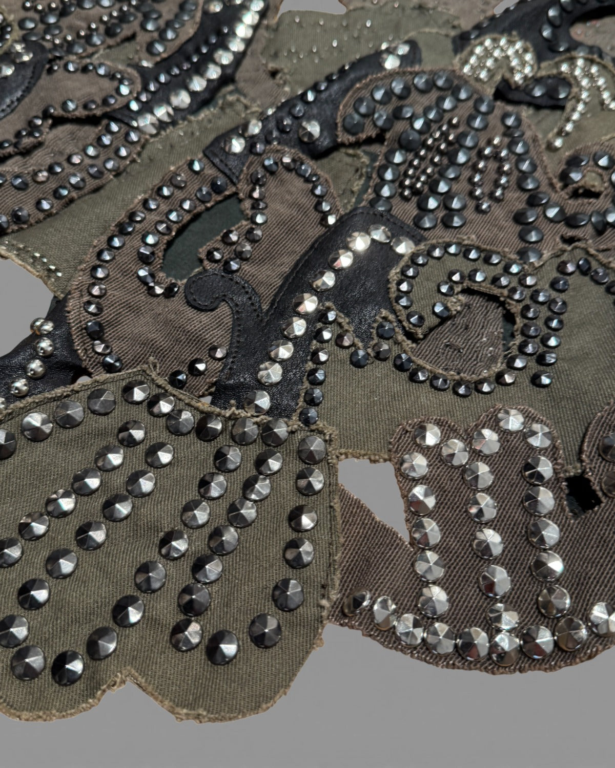 Balmain SS11 by Christophe Decarnin Studded Artisanal Vest
