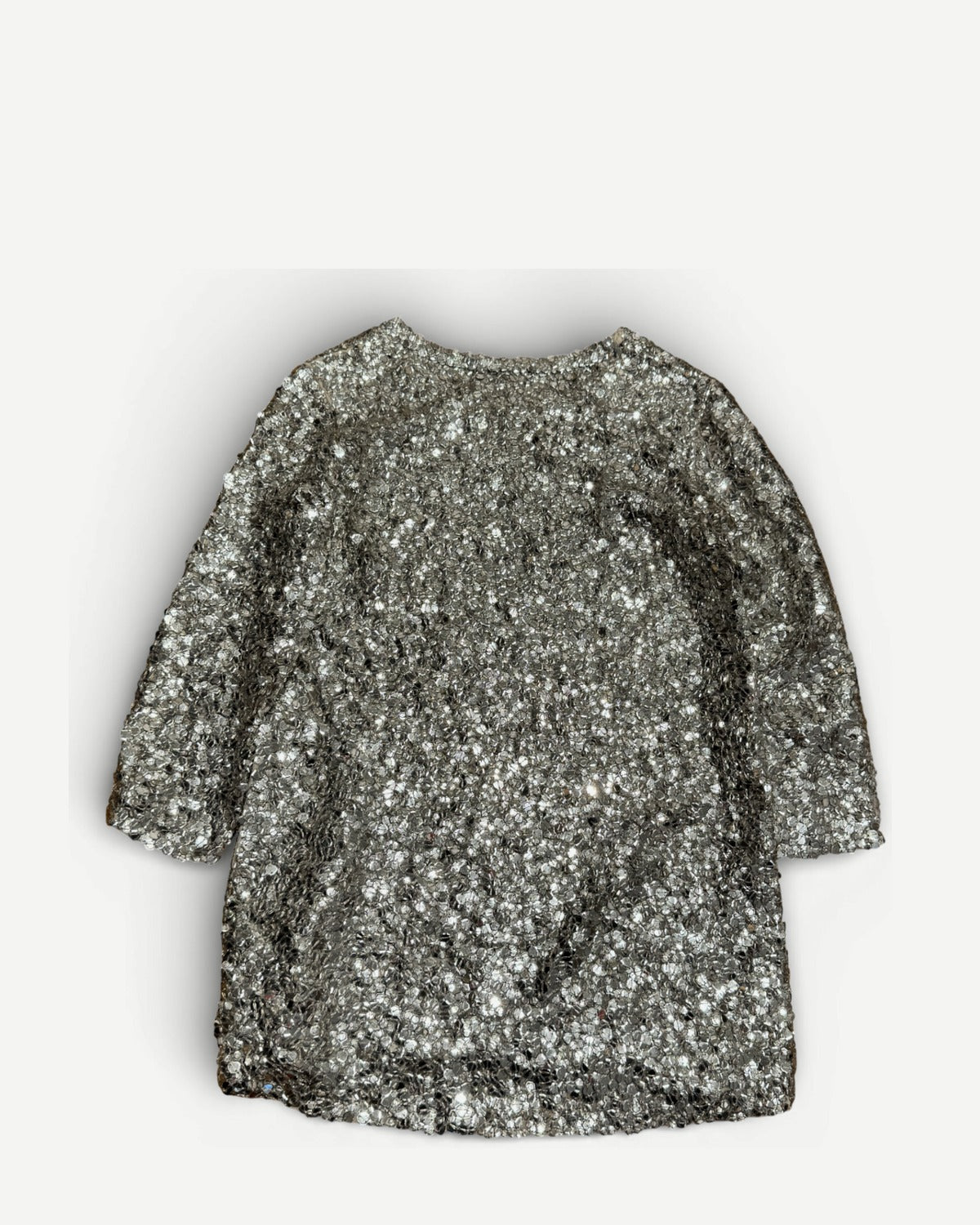 Balmain SS08 by Christophe Decarnin Runway Artisanal Mirror Applique Long Shirt