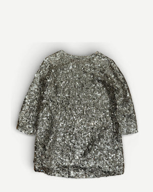 Balmain SS08 by Christophe Decarnin Runway Artisanal Mirror Applique Long Shirt