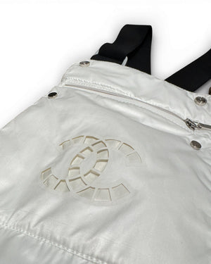 Chanel 2021 Coco Neige Laser Cut CC Logo Ski Down Overall Sample