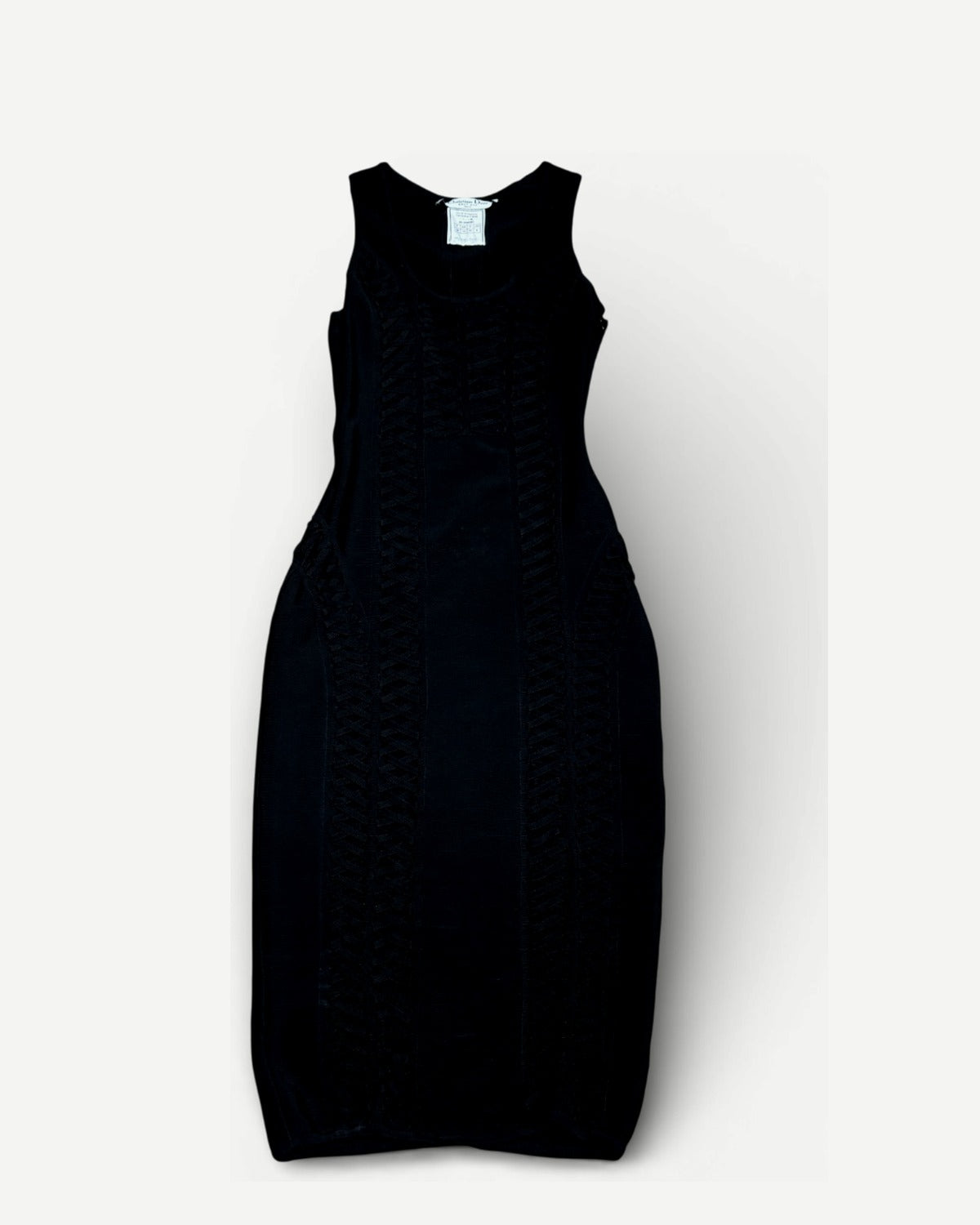 Christian Dior SS02 by John Galliano Laced Black Dress