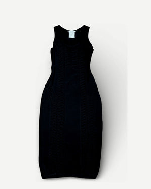 Christian Dior SS02 by John Galliano Laced Black Dress