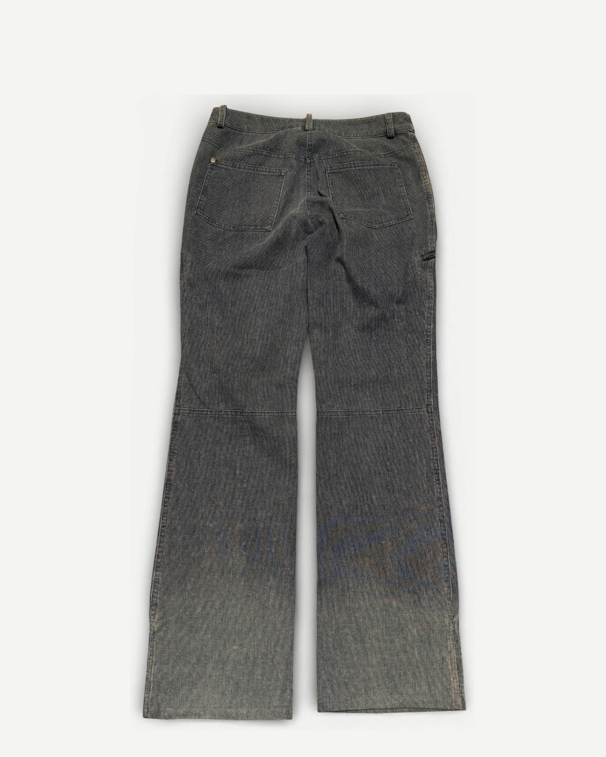 Christian Dior SS04 Blue Moto Biker Set Pants