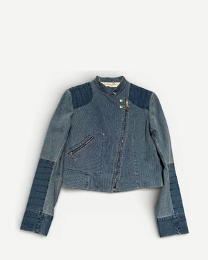 Christian Dior SS04 by John Galliano Moto Biker Set Jacket