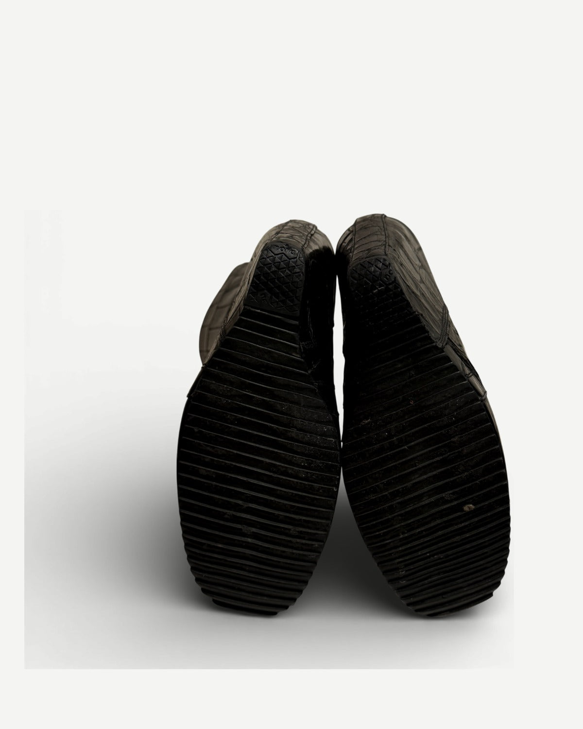 Rick Owens FW12 Mountain Croc Leather Boots