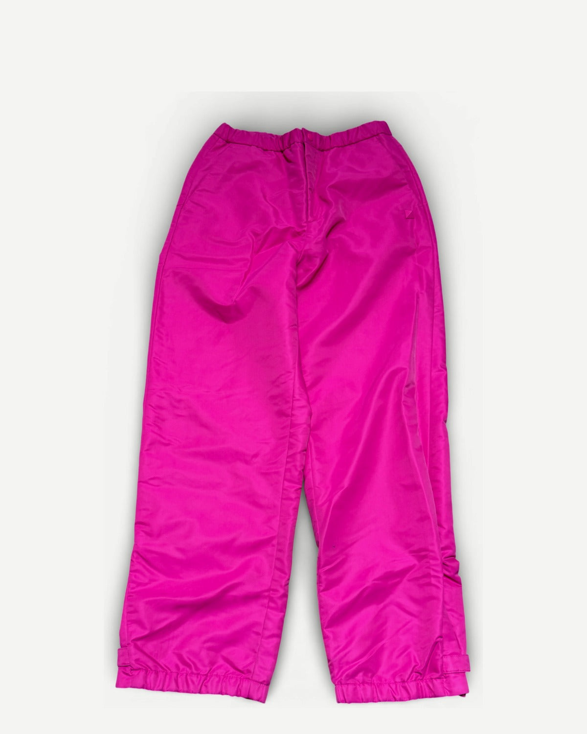 Valentino Pink Nylon Puffer Track Pants