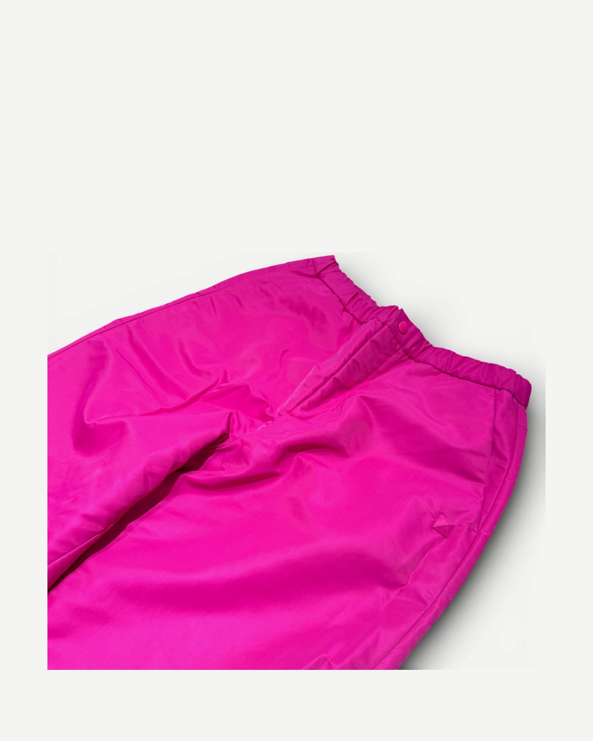 Valentino Pink Nylon Puffer Track Pants