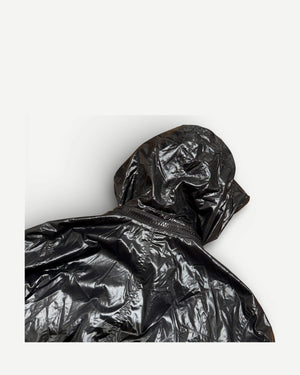 Dior Homme SS09 Shiny Black Nylon Coat