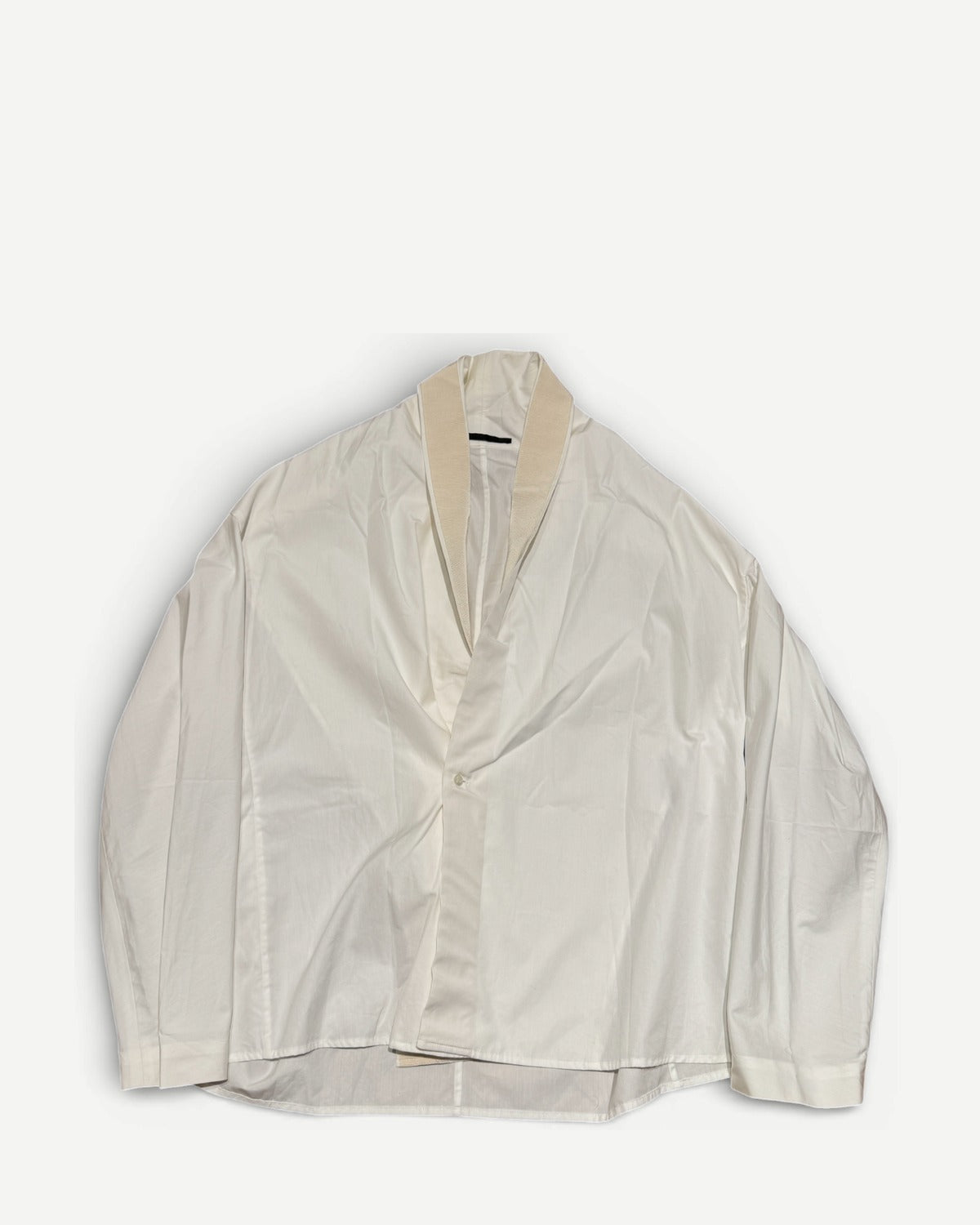 Haider Ackermann SS15 White Kimono Shirt