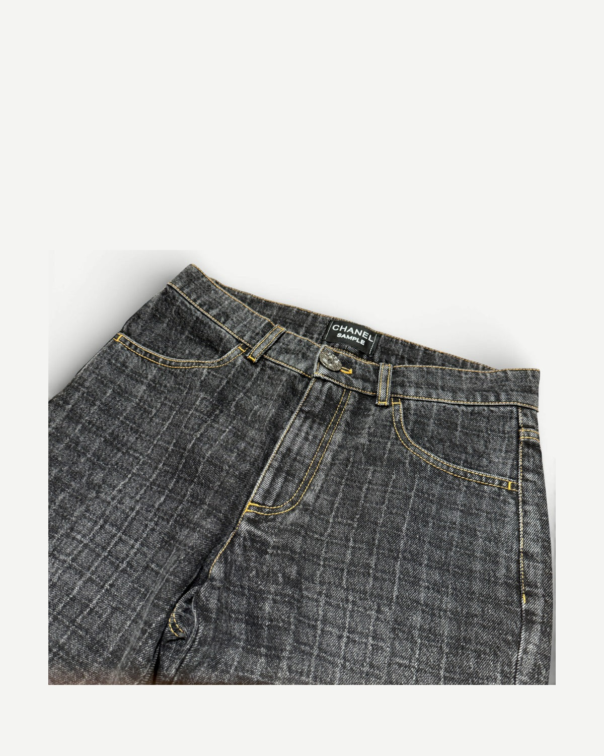 Chanel 2024 Bleached Cycling Denim Sample