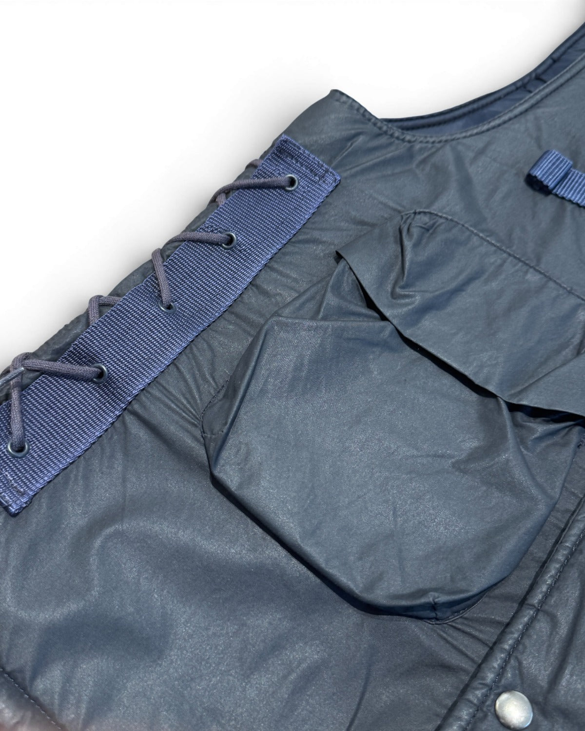 Helmut Lang AW1999 Flak Down Filled Laced Vest