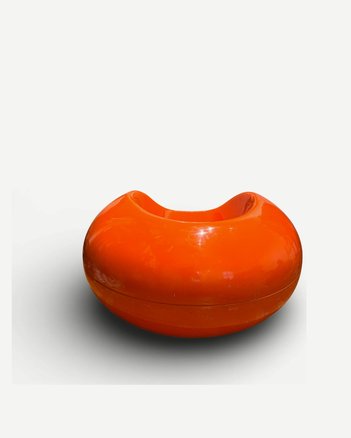 Eero Aarnio for Adelta Orange Pastil Chair 1967