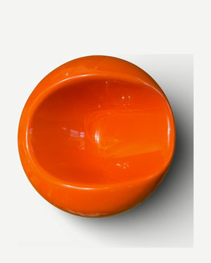 Eero Aarnio for Adelta Orange Pastil Chair 1967