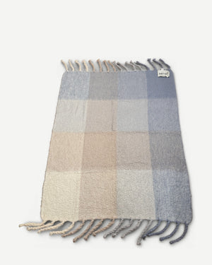 Celine AW17 by Phoebe Philo Plaid Mohair Blanket