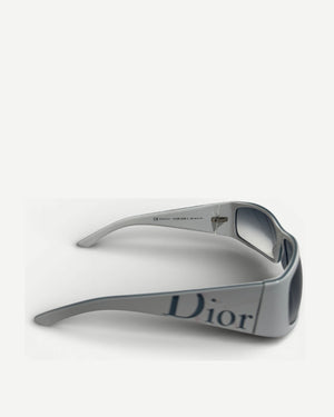 Christian Dior 2000s by John Galliano Your Dior 2 Logo Sunglasses