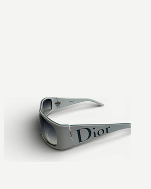 Christian Dior 2000s by John Galliano Your Dior 2 Logo Sunglasses