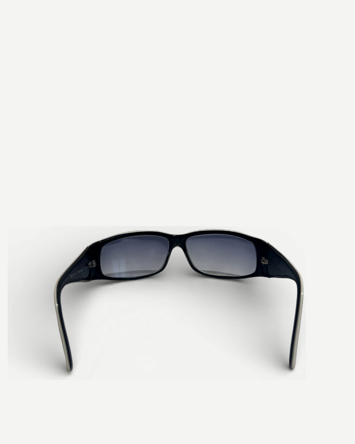 Christian Dior 2000s by John Galliano Black Your Dior 2 Logo Sunglasses