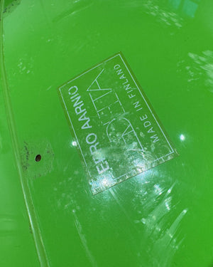Eero Aarnio for Adelta Green Pastil Chair 1967