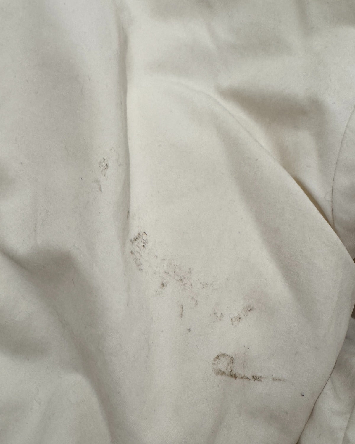 Helmut Lang AW98 White Hooded Down Parka