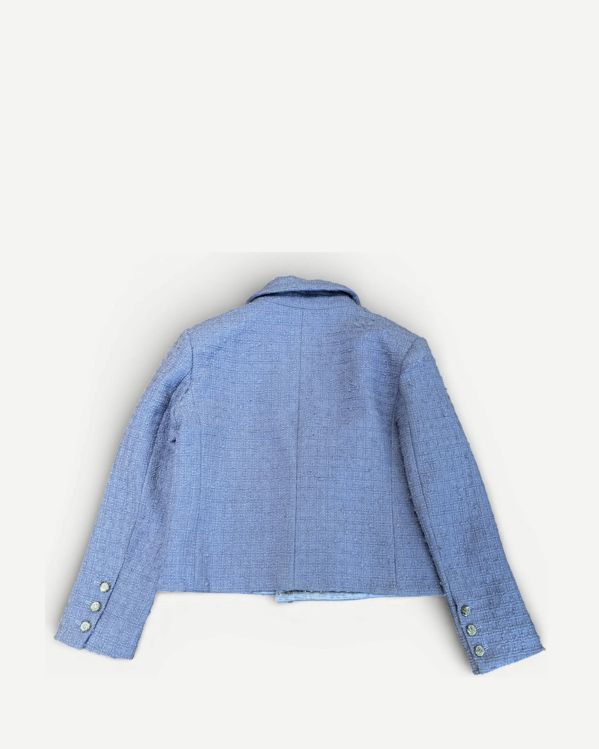Chanel SS24 Boucle Logo Lapel Jacket Prototype