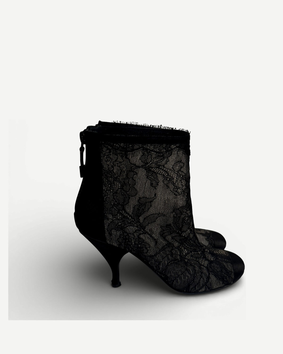 Chanel 2000s Lace Boots