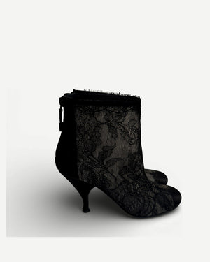 Chanel 2000s Lace Boots