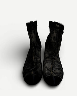 Chanel 2000s Lace Boots