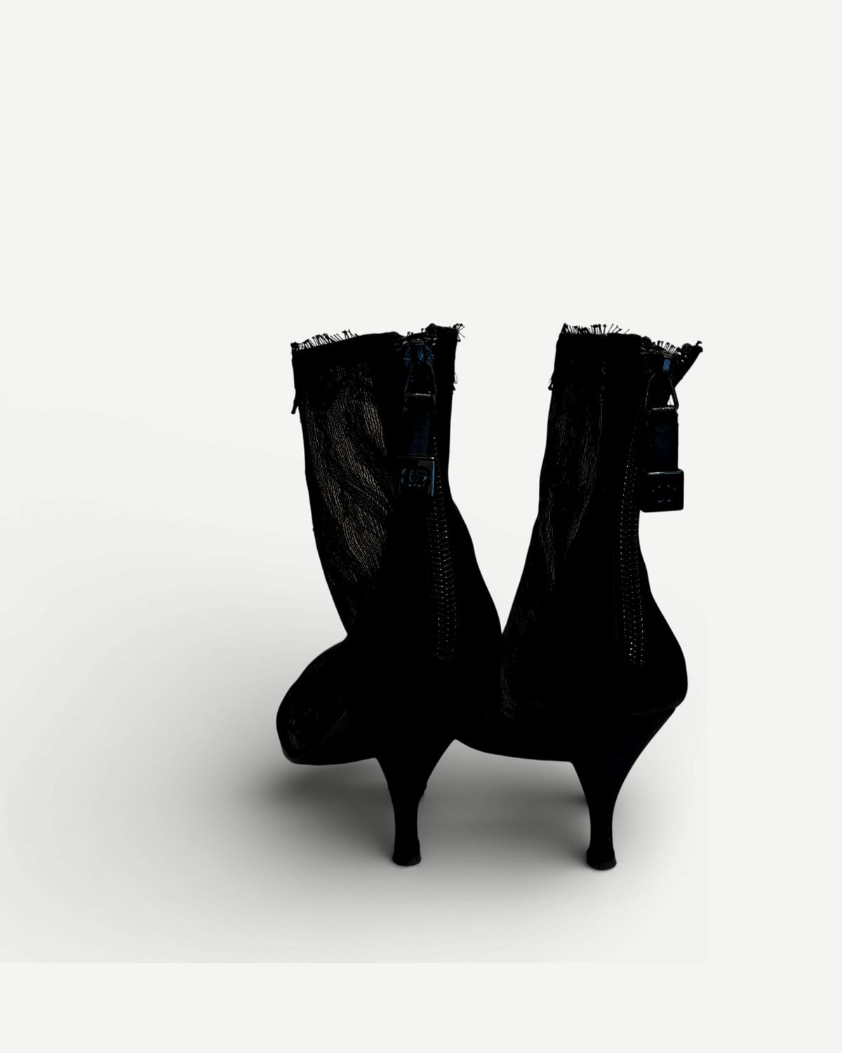 Chanel 2000s Lace Boots